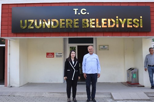 Sayın Kaymakamımız Kübra DEMİRER  Uzundere Belediyesine Veda Ziyareti  Gerçekleştirdi